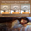 DELIPOP Double Round Dimmable 40cm LED Aluminum Flush Mount with Remote