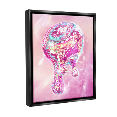 «Dripping Disco Ball Floater Frame» par Ziwei Li sur
