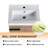 Eftime 18.16'' Single Bathroom Vanity with Ceramic Top-1080123625