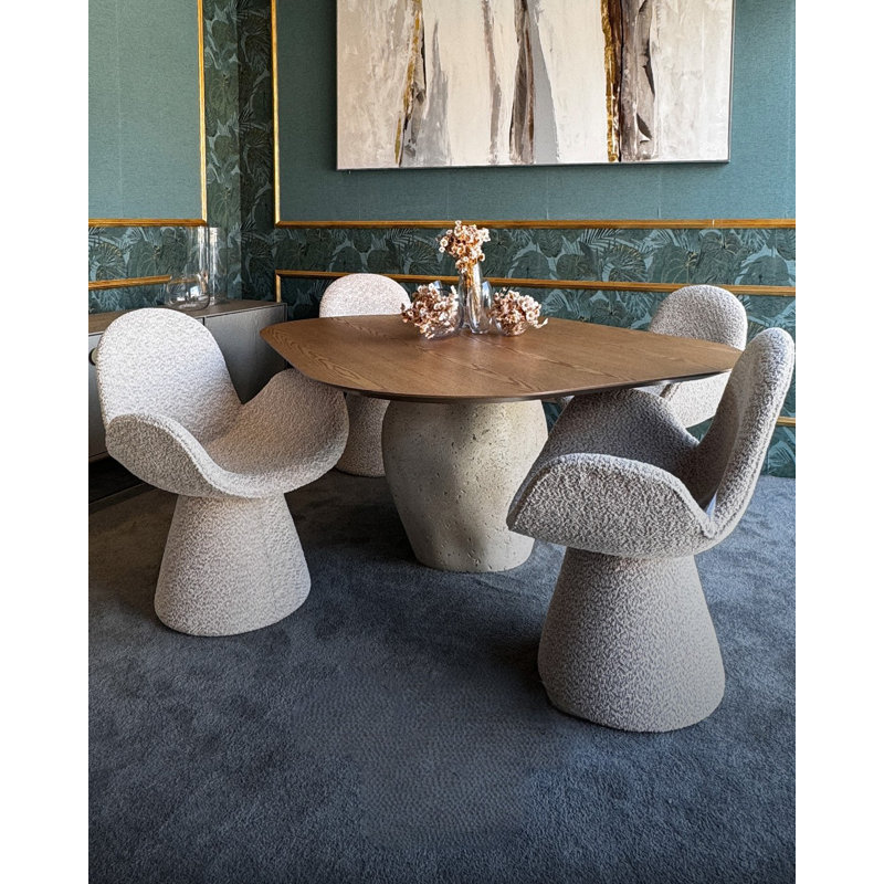 Petra 59.5" Organic Dining Table