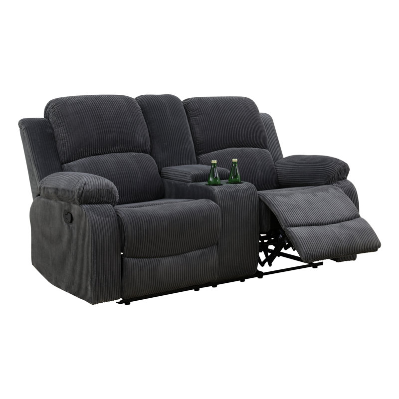 Ensemble de canapé et de causeuse 2 pièces Avenlo Seese, Gray Corduroy