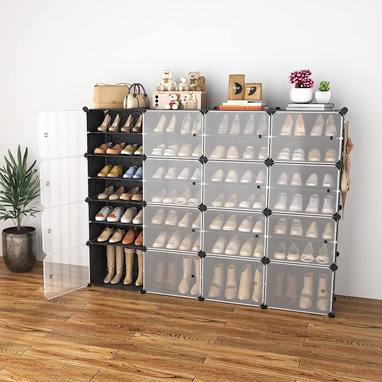 Rebrilliant 30 Pair Shoe Storage Cabinet & Reviews, Wayfair