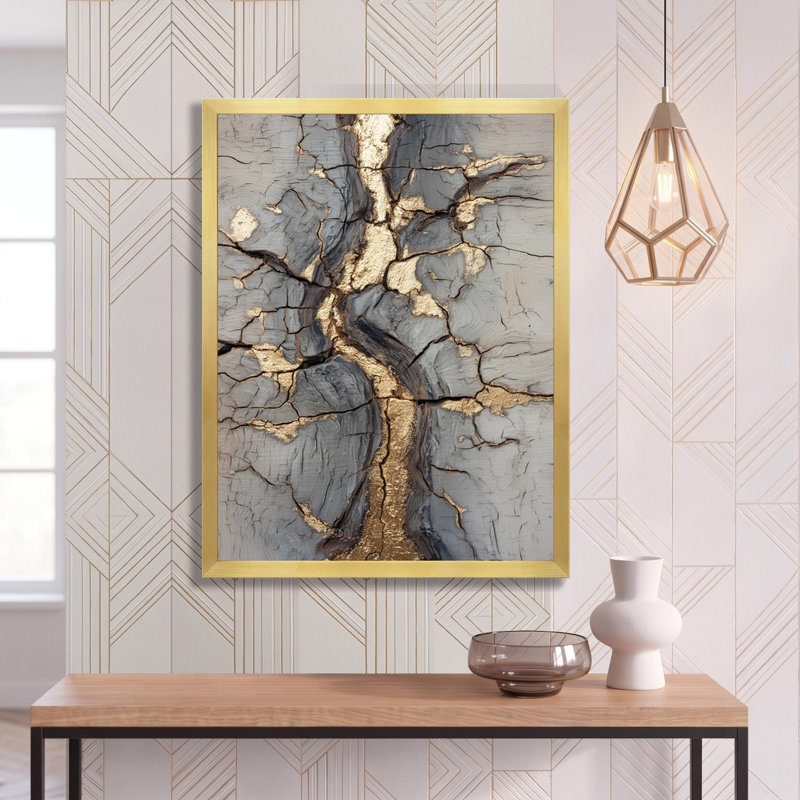 Fractured Radiance, 22" H x 29" W