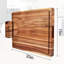 Acacia Wood Cutting Board For Kitchen, Charcuterie Board Cheese Board With Deep Groove, Chopping Board For Meat, Vegetables, Fruit-368464048