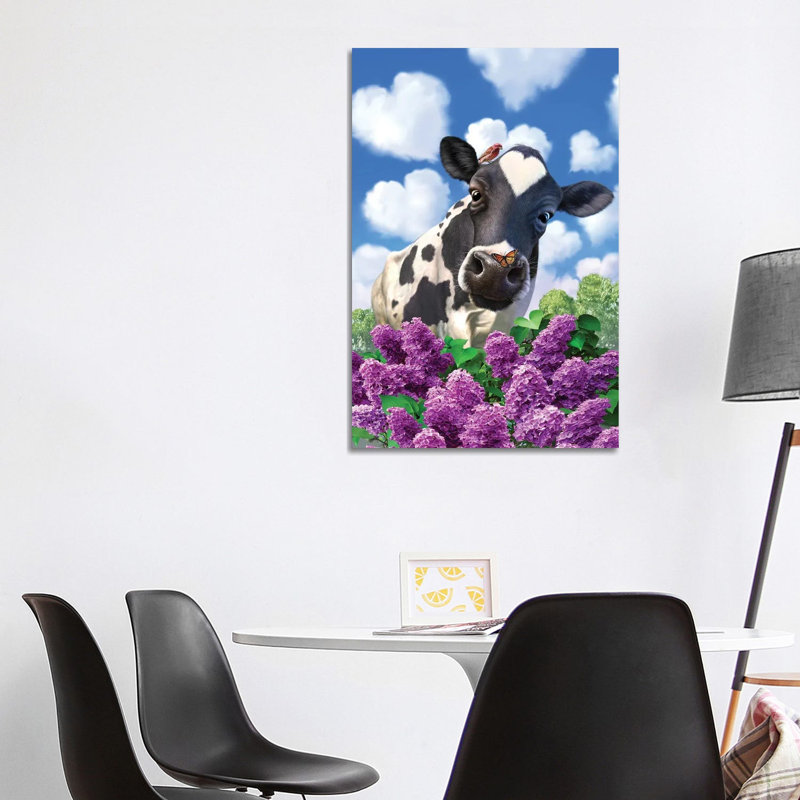 Cowabunga by Jerry LoFaro - Wrapped Canvas Painting, 101.6 cm H x 66.04 cm W x 1.91 cm D