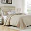 Ensemble de courtepointe 3 pièces 90 x 90 + 20 x 26 Greenland Home Fashions Monterrey Taupe-126517919