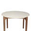 Ensemble repas d'extérieur 5 pièces Cove en eucalyptus et corde brun