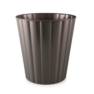 Steel Open Waste Basket - 2.5 Gallons
