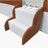 Twin Size Upholstered Daybed Frame With Fence And Stairs, Combining Comfort, Durability, And Stylish Design For Modern Bedrooms-776097866-776097867