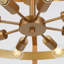Lustre tambour moderne en métal 8 lumières