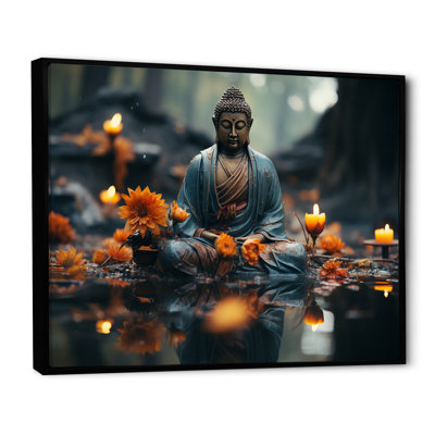 Zen Tranquility Buddha In Meditation III - Buddhism Wall Art