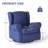 35.1'' Wide Modern and Upholstered Swivel Armchair-18269532