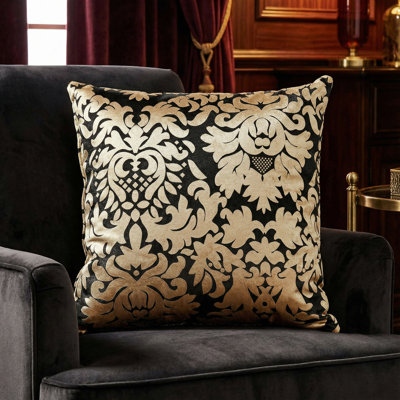  Coussin décoratif damassé