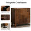 Buffet 44,3 "Mid-Century moderne avec rangement et trou de sortie-459150815
