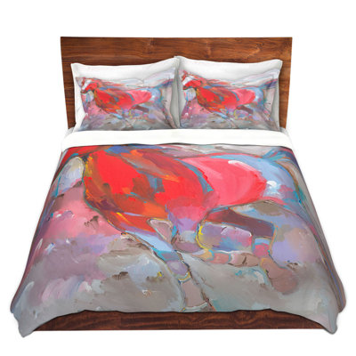 Polyester Animal Print Duvet Cover