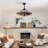 Cinta 27.17" Classic Black Caged Farmhouse Ceiling Fan With Light Kit And Remote Control-1203672981