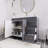 41.73228 " W Freestanding Standard 1 Single Vanity Bathroom Vanity With Acrylic Top-70182658