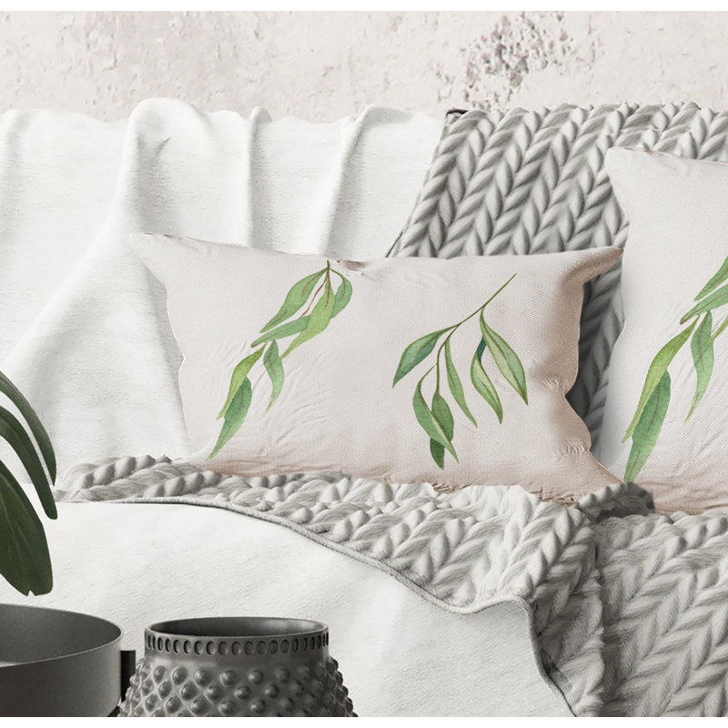 Floral Throw Pillow