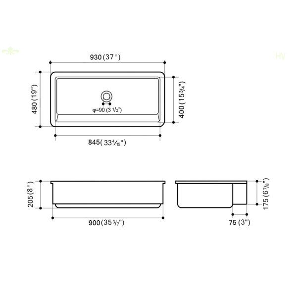 Dimensions du produit