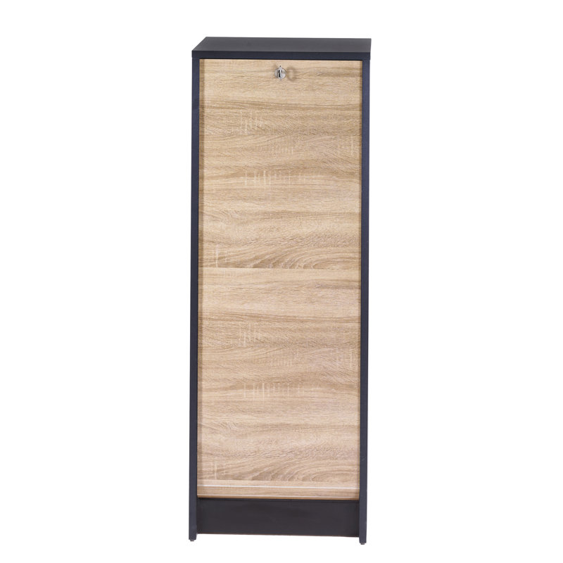 Ataja 4 -Shelf, Black/Oak