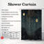 Rideau de douche abstrait Andrean-413396153