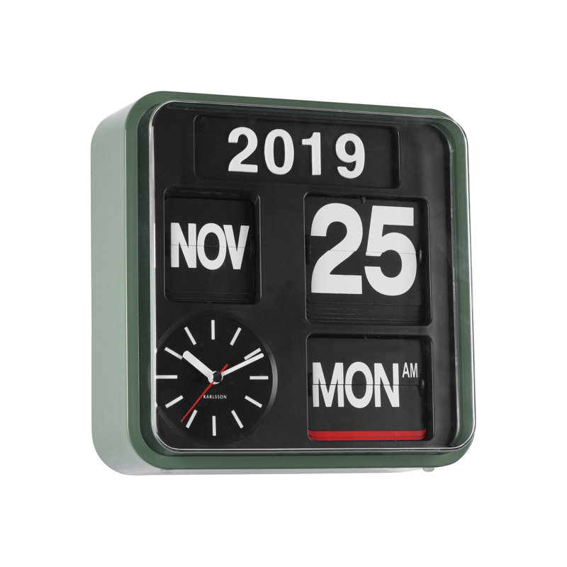 Mini Flip Wall Clock