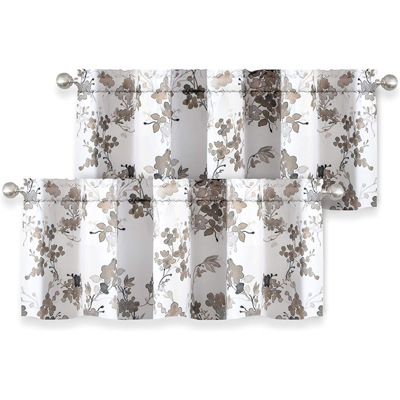 Barna Floral Tailored Window Valance