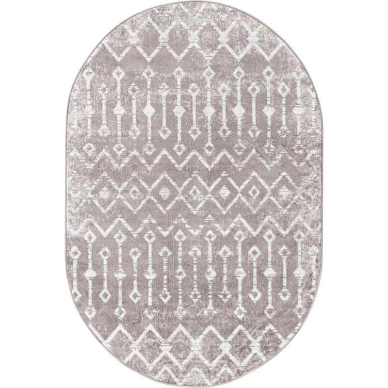 Tapis contemporain Artvin, Ovale 4 pi x 6 pi