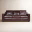 Canapé en cuir 83,5 po Coveale-1190423383