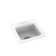 15'' L Drop-In Single Bowl Solid Surface Kitchen Sink