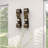 Metal 2 Candle Indoor Outdoor Black Wall Sconce