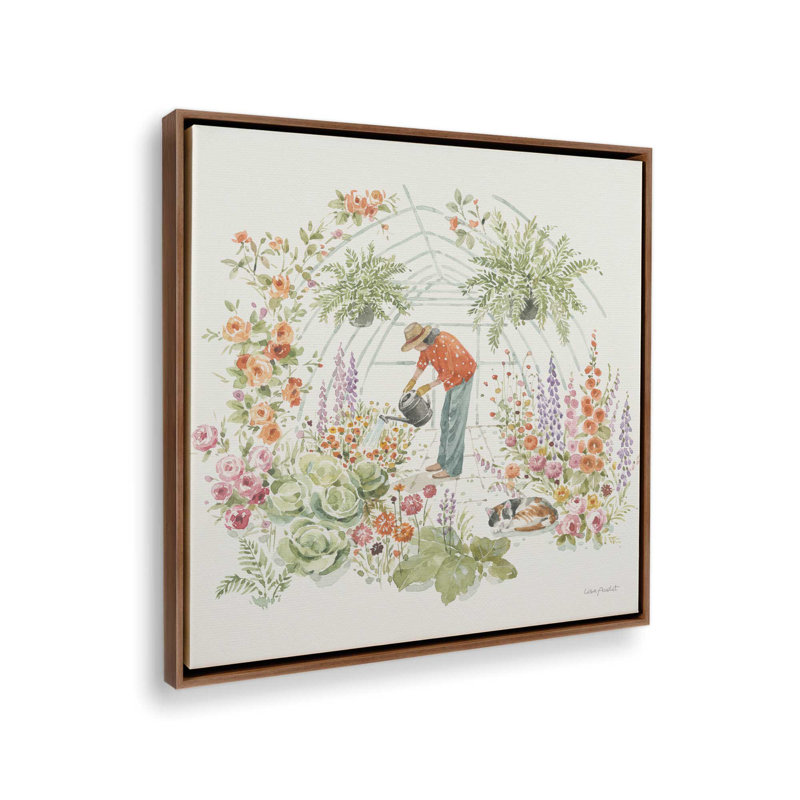 Impression sur toile Fyfe XLI par Lisa Audit, Brun, Impression encadrée sans passe-partout, H 31,5 po x l 31,5 po