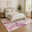 Tapis abstrait lavable à la machine Premium Premium Pinkston-2000149612