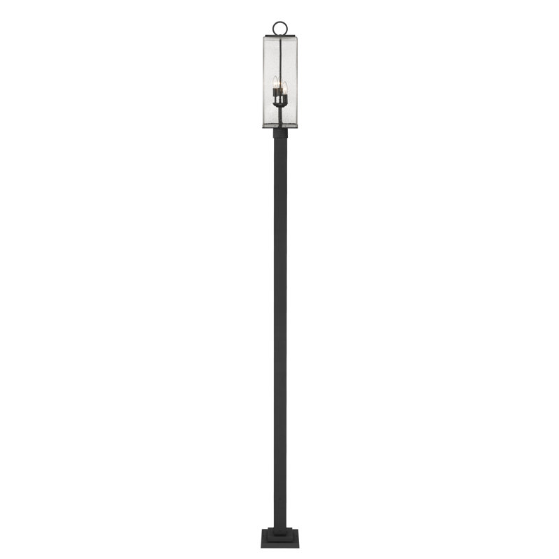 Ahmauri Seeded Lamp Post (Full), 120.25" H x 9.25" W x 9.25" D