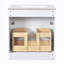 Meuble-lavabo 30 po avec lavabo en céramique-527333432