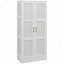 Armoire de garde-manger de style moderne avec portes à fermeture douce