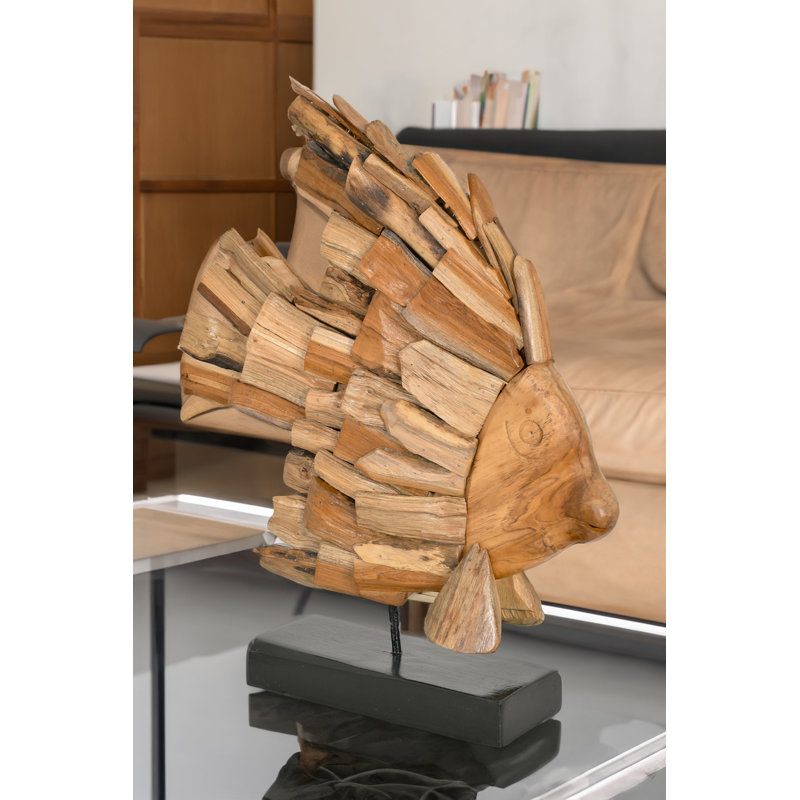 Sculpture de poisson Pacific Island