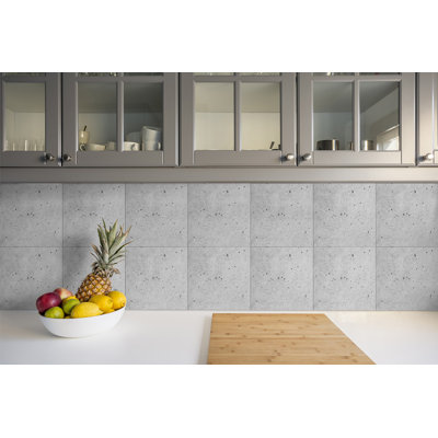Ishaque 30cm W x 30cm L Vinyl Peel and Stick Field Tile