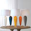 Teardrop Glass Lamp-Grey