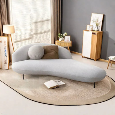 Chaise longue en bois avec mousse à haute densité