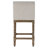 Carollyn 26" High Modern Farmhouse Turned Leg Beaded Counter Stool-1296061487-1296061806