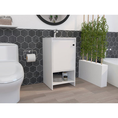 Westbury 1-Shelf Freestanding Vanity Cabinet