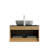 Linda 30" Wall-Mounted Bathroom Vanity with Ceramic Basin & Drawer