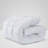 300 TC Cotton Mattress Topper, 22 oz Fluffy Fill, Baffled Box Quilting, 8-21" Deep Pocket-609288664