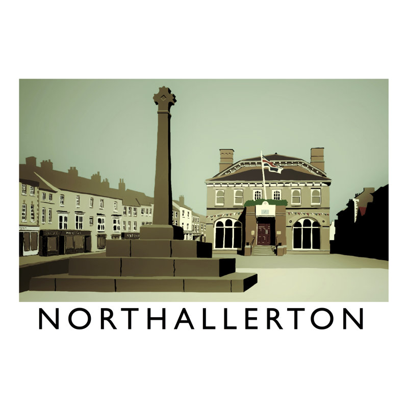 Northallerton 7 1 Piece Wall Art, 30 cm H x 40 cm W x 1 cm D, No Frame