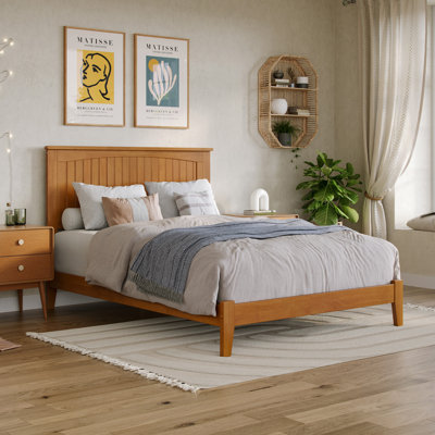 Nantucket Low Profile Solid Wood Platform Bed