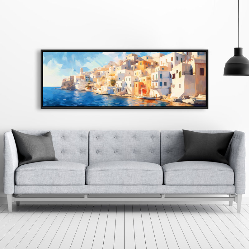 «Calm Grèce», reproduction sur toile