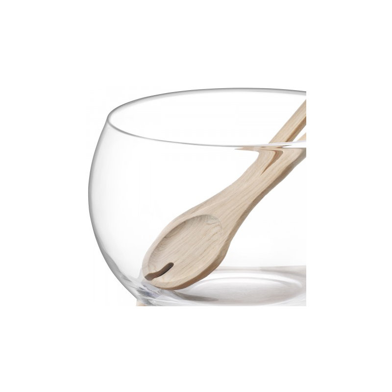 Serve Glass Salad Bowl