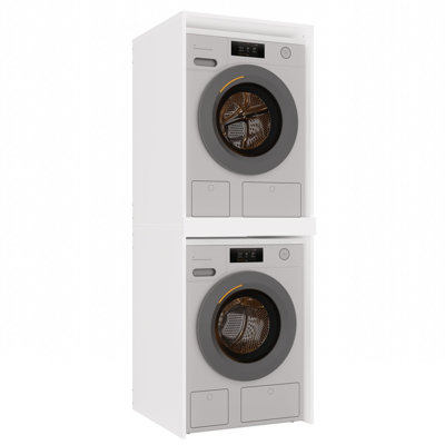 Pola Twin Manufactured Wood Laundry Room Organiser