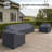 Eloisa Wicker Patio Conversation Sets Group Seating Outdoor Furniture Covers